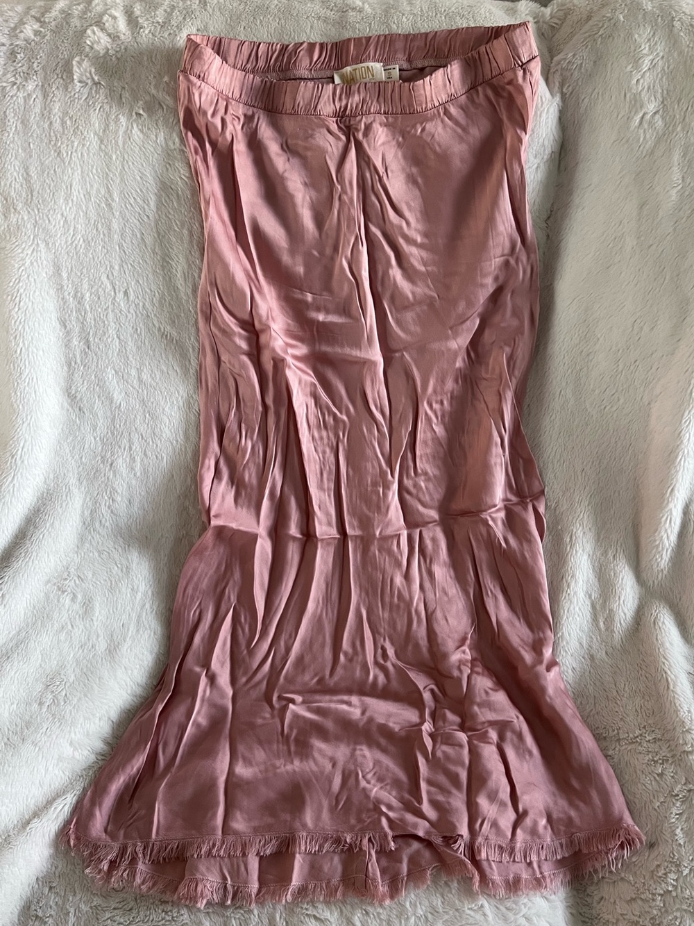 Nation LTD Dusty Rose Slip Skirt